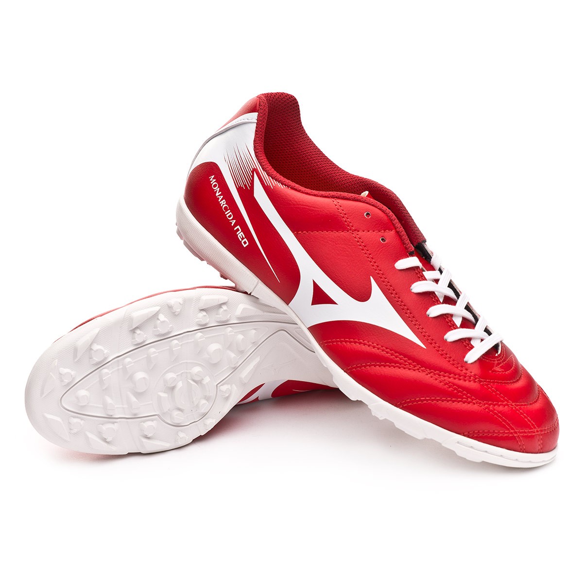 Football Boot Mizuno Monarcida NEO AS Red-White - Football store Fútbol  Emotion