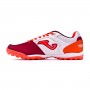 Zapatilla Top Flex Turf White-Orange