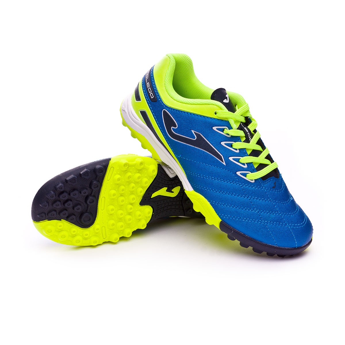 Blue Joma Junior Toledo Boots Turf