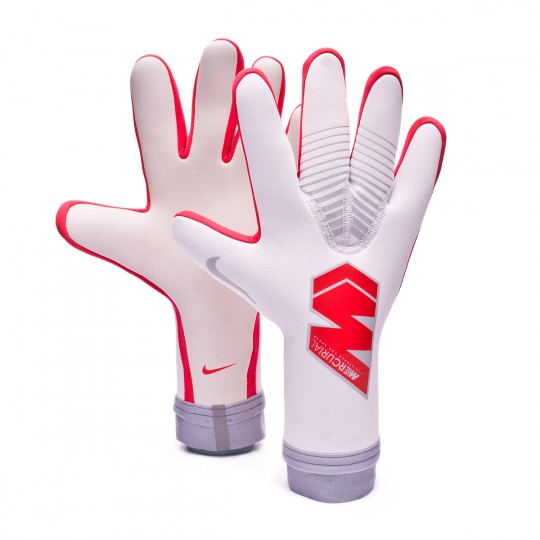 Glove Nike Mercurial Touch Victory Pure platinum-Light crimson - Football  store Fútbol Emotion