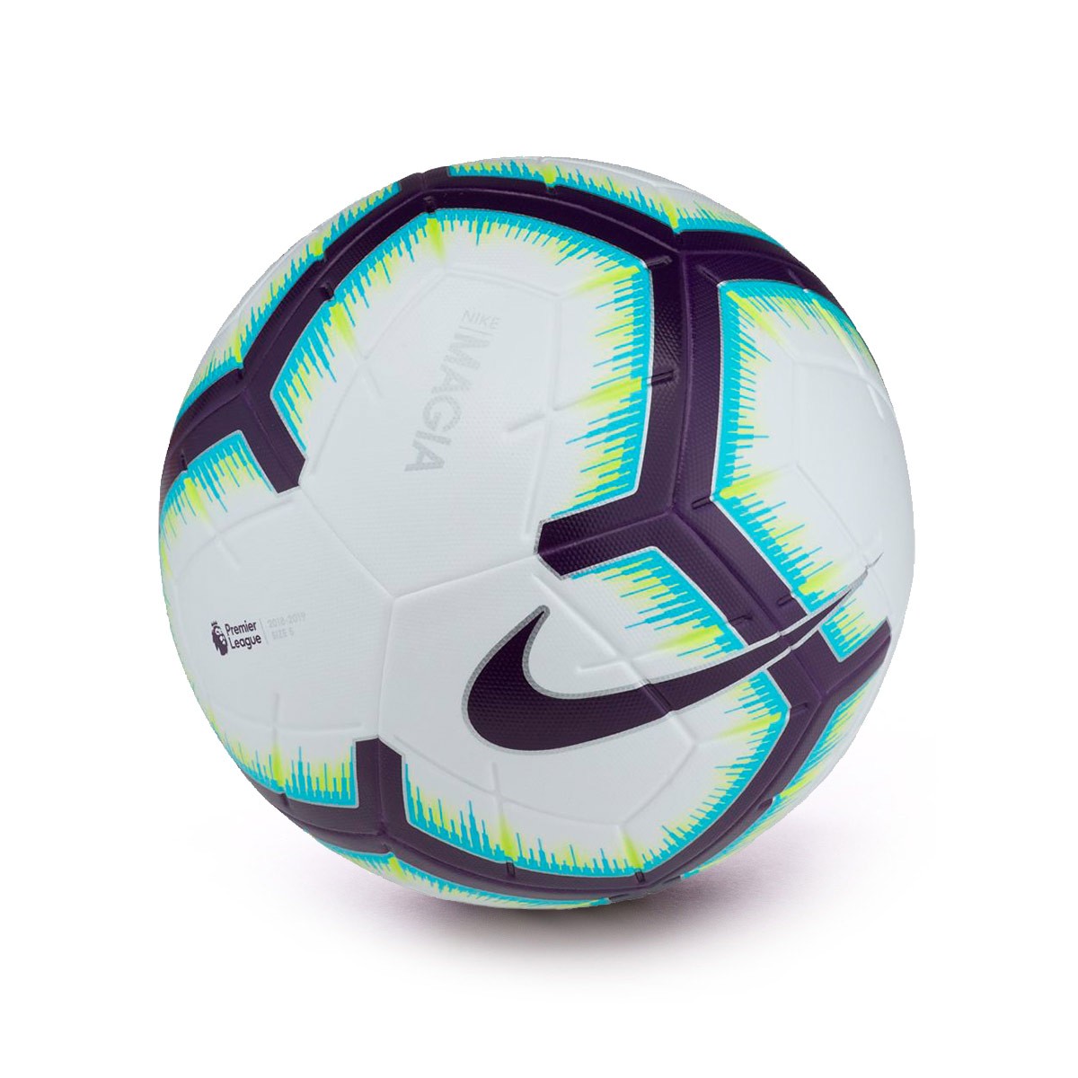 Pallone Nike Magia Premier League 2018-2019 White-Blue-Purple - Negozio di  calcio Fútbol Emotion