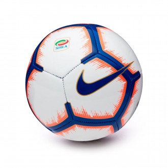 Bola de Futebol  Nike Mini Serie A Skills 2018-2019 White-Bright mango-Royal blue
