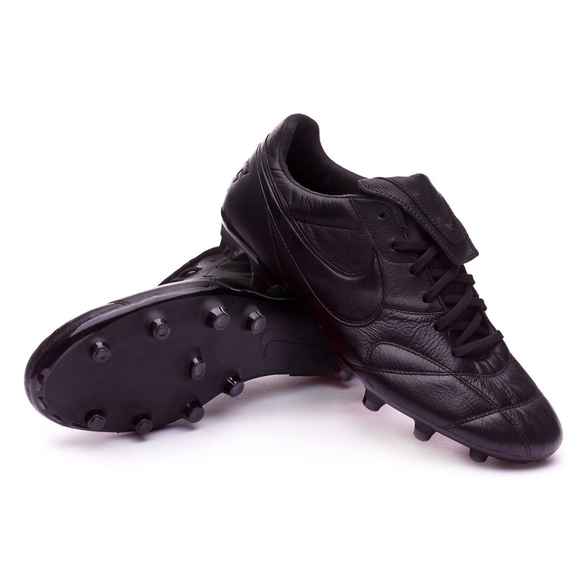 nike tiempo all black