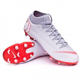 Chuteira  Nike Mercurial Superfly VI Academy MG Wolf grey-Light crimson-Pure platinum