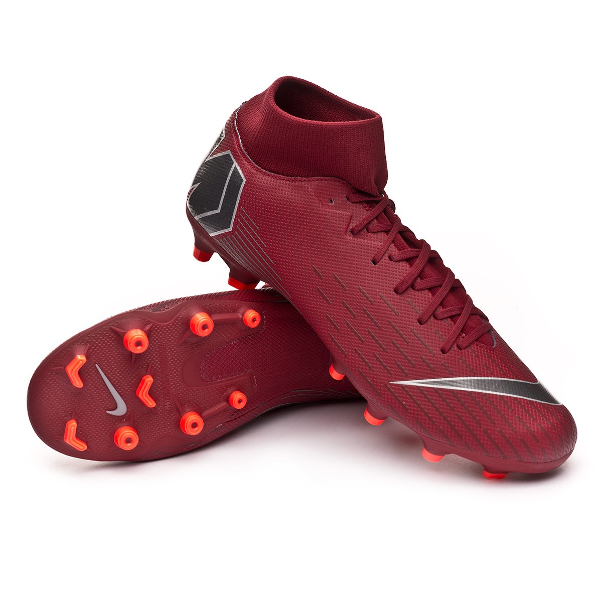 Bota de fútbol Nike Mercurial Superfly VI Academy MG Team red-Metallic dark  grey-Bright crimson - Tienda de fútbol Fútbol Emotion