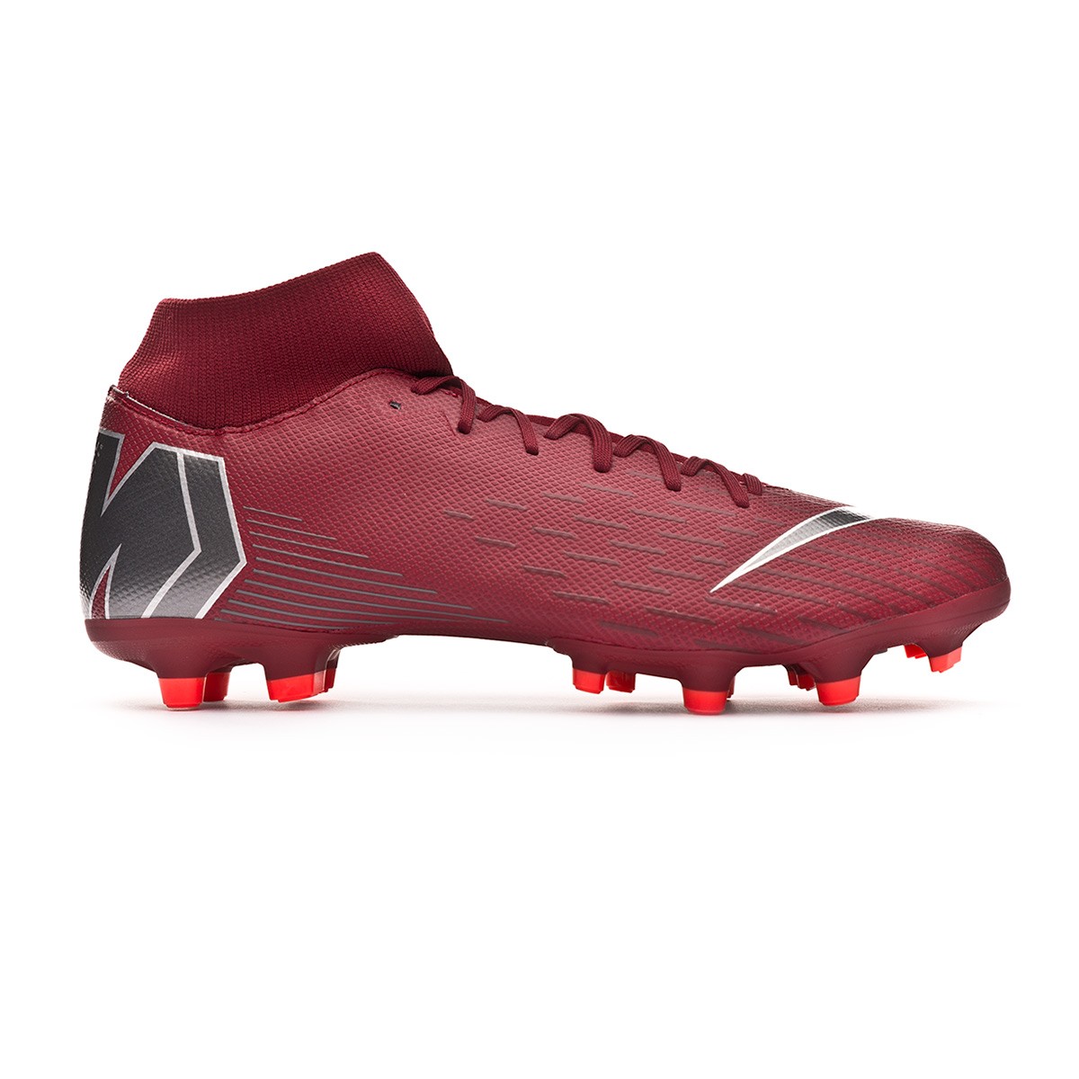 nike mercurial superfly grey and red