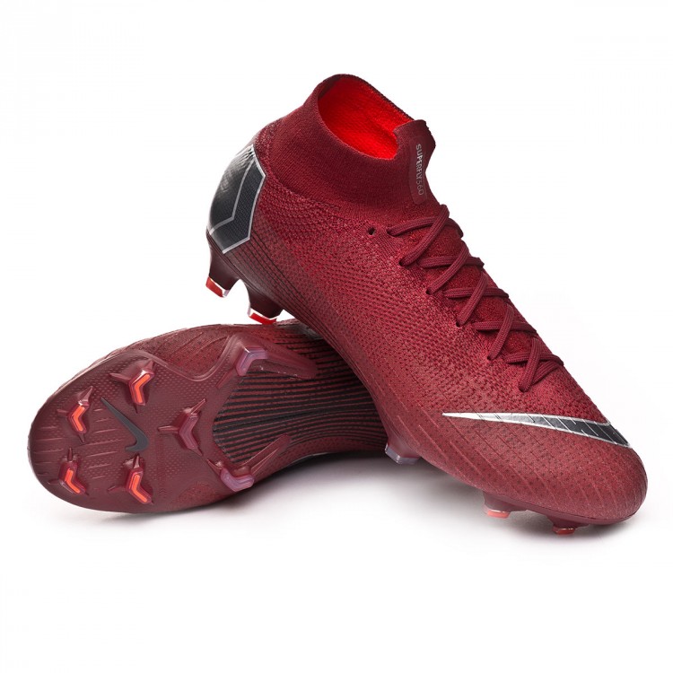 grey and red mercurials