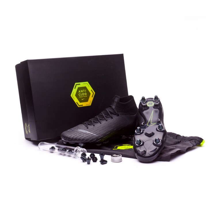 Scarpe Nike Mercurial Superfly VI Elite Anti-Clog SG-Pro Black - Negozio di  calcio Fútbol Emotion