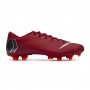 Mercurial Vapor XII Academy MG Team red-Metallic dark grey-Bright crimson