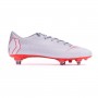 Mercurial Vapor XII Academy SG-Pro Wolf grey-Light crimson-Pure platinum