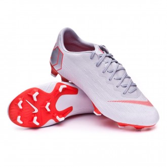 Chuteira  Nike Mercurial Vapor XII Pro FG Wolf grey-Light crimson-Pure platinum