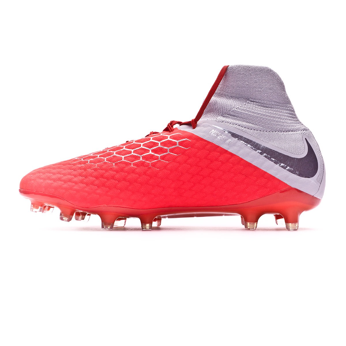 Zapatos de fútbol Nike Hypervenom Phantom III Pro DF FG Light  crimson-Metallic dark grey-Wolf grey - Tienda de fútbol Fútbol Emotion