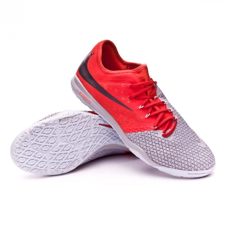Scarpe Nike Hypervenom Zoom PhantomX III Pro IC Wolf grey-Metallic dark  grey-Light crimson - Negozio di calcio Fútbol Emotion