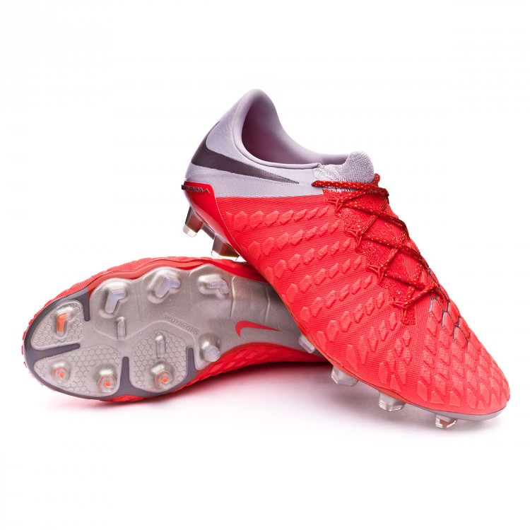 Bota Hypervenom Phantom III Elite FG Light crimson-Metallic dark grey-Wolf grey Bota Hypervenom Phantom III Elite FG Light crimson-Metallic dark grey-Wolf grey