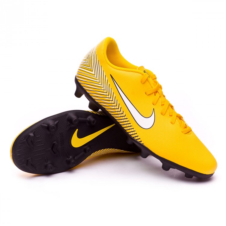 Nike Mercurial Vapor 12 Neymar MG Blanco Negro Botas Nike Mercurial Vapor 12 Neymar MG Blanco Negro Botas