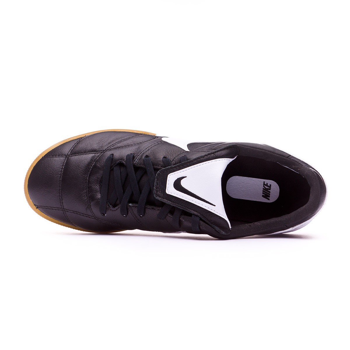 nike tiempo futsal black