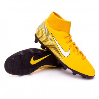 Chuteira  Nike Mercurial Superfly VI Club MG Neymar Yellow-Black
