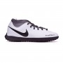Kids Phantom Vision Club DF Turf Pure platinum-Black-Light crimson-Dark grey