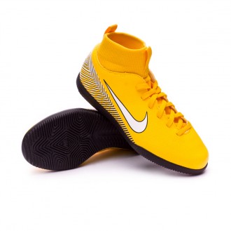 Sapatilha de Futsal  Nike Mercurial SuperflyX VI Club IC Neymar Crianças Yellow-Black
