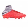 Hypervenom Phantom III Elite DF FG Niño Light crimson-Metallic dark grey-Wolf grey