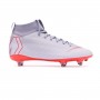 Kids Mercurial Superfly VI Academy SG-Pro Wolf grey-Light crimson-Pure platinum