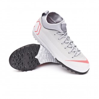 Sapatilhas  Nike Mercurial SuperflyX VI Academy GS Turf Crianças Wolf grey-Light crimson-Pure platinum