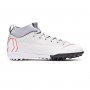 Mercurial SuperflyX VI Academy GS Turf Crianças Wolf grey-Light crimson-Pure platinum