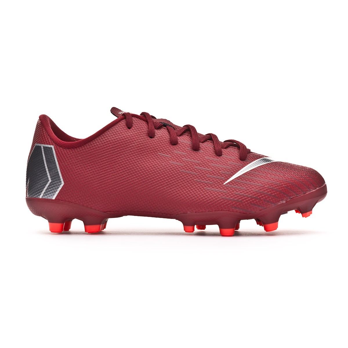 red kids football boots