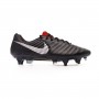 Tiempo Legend VII Elite Anti-Clog SG-Pro Black-Metallic silver-Light crimson