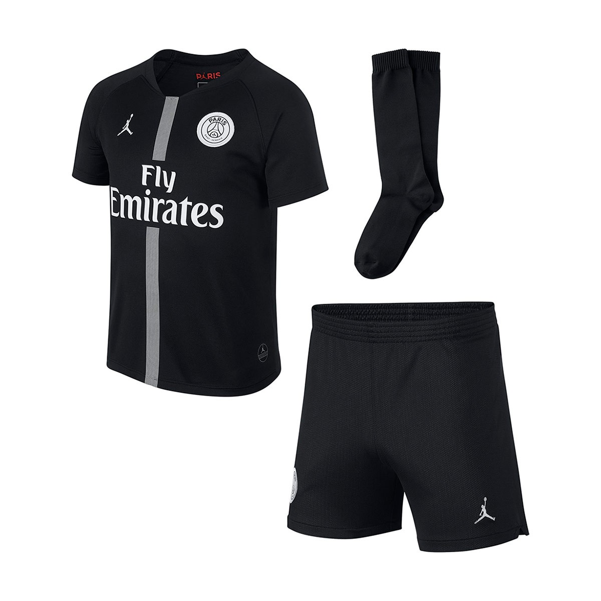 uniforme del psg negro 2018