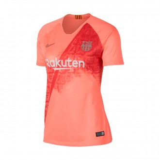 Camisola  Nike FC Barcelona Stadium Tercera Equipación 2018-2019 Mujer Light atomic pink-Silver