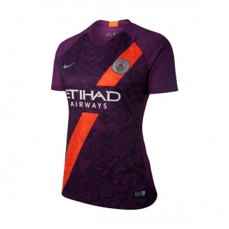 Camisola  Nike Manchester City FC Stadium Tercera Equipación 2018-2019 Mujer Night purple