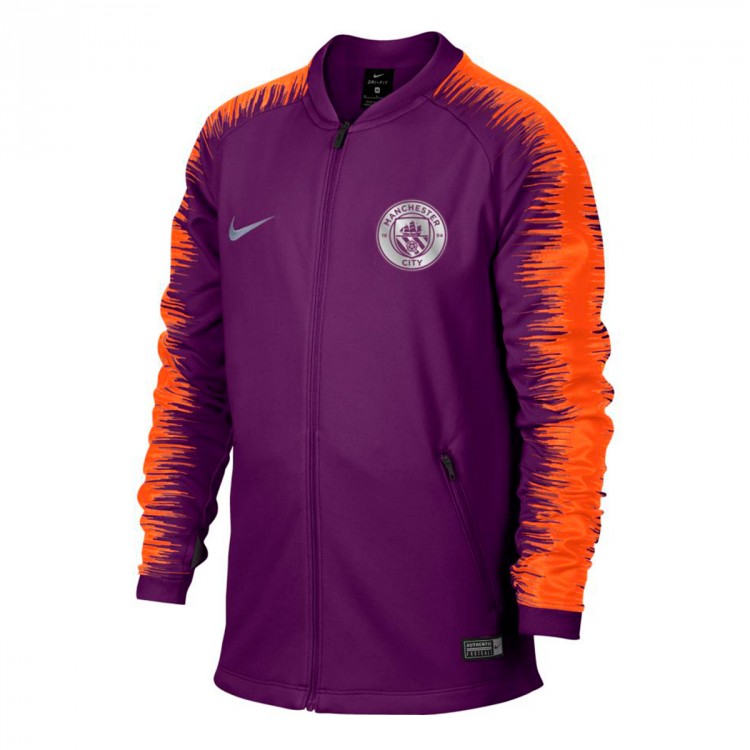 orange and purple nike shirt