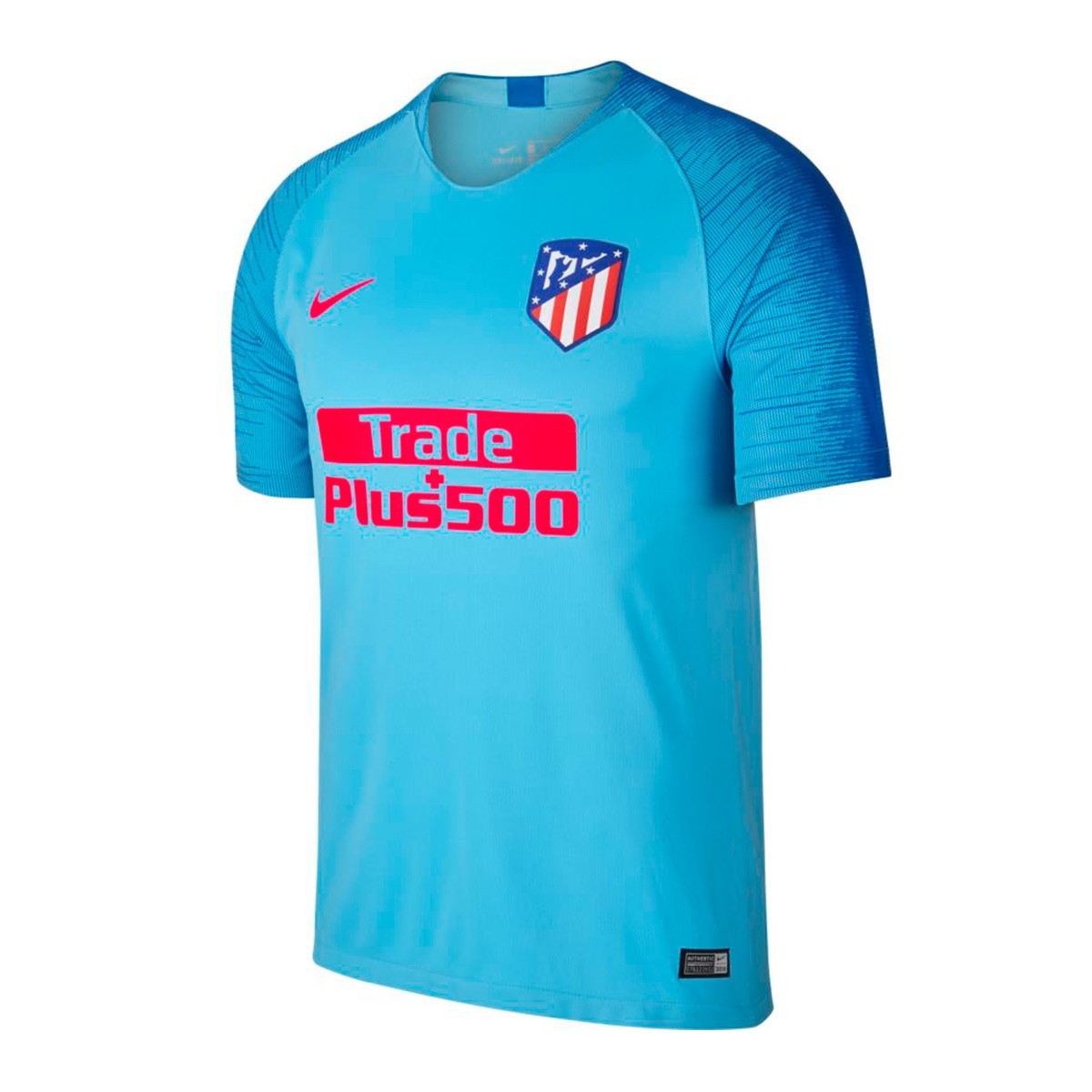 Jersey Nike Atletico de Madrid 2018-2019 Away Blue gale-Blue nebula-Bright  crimson - Football store Fútbol Emotion