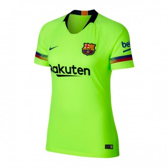 Camisola  Nike FC Barcelona Stadium Segunda Equipación 2018-2019 Mujer Volt-Deep royal blue