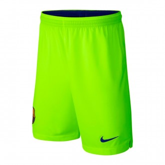Calções  Nike FC Barcelona Stadium Segunda Equipación 2018-2019 Niño Volt-Deep royal blue