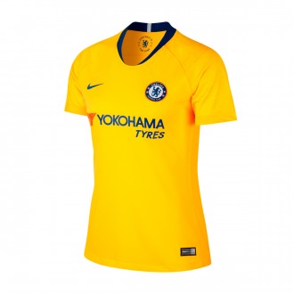 Camisola  Nike Chelsea FC Stadium Segunda Equipación 2018-2019 Mujer Tour yellow-Rush blue