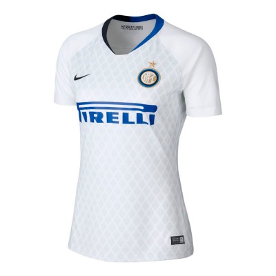 Camiseta Nike Inter Milán Stadium Segunda Equipación 2018-2019 Mujer White-Black - Tienda de ...