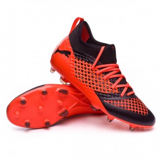 Chuteira  Puma Future 2.3 Netfit FG/AG Puma black-Shocking orange
