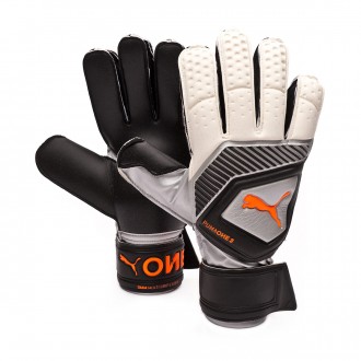 Luvas  Puma One Protect 3 Puma white-Shocking orange-Puma black-Silver
