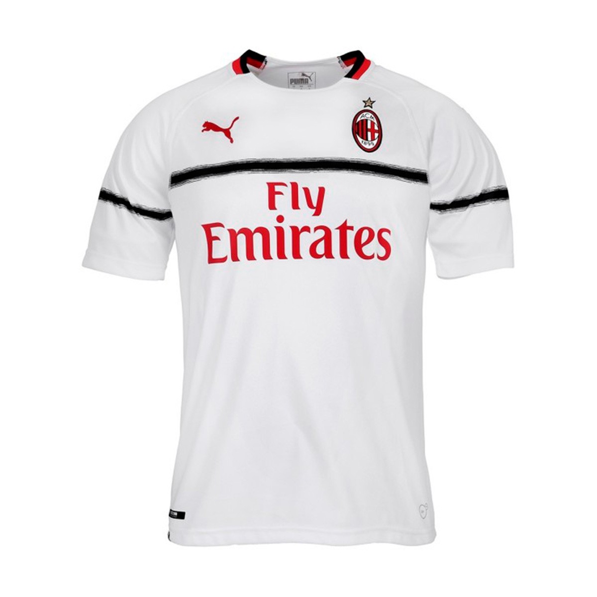 ac milan white jersey