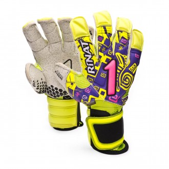 Luvas  Rinat Asimetrik Etnik OXPro Volt-Purple-Pink