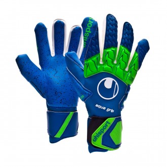 Luvas  Uhlsport Aquagrip HN Pacific blue-Fluor green