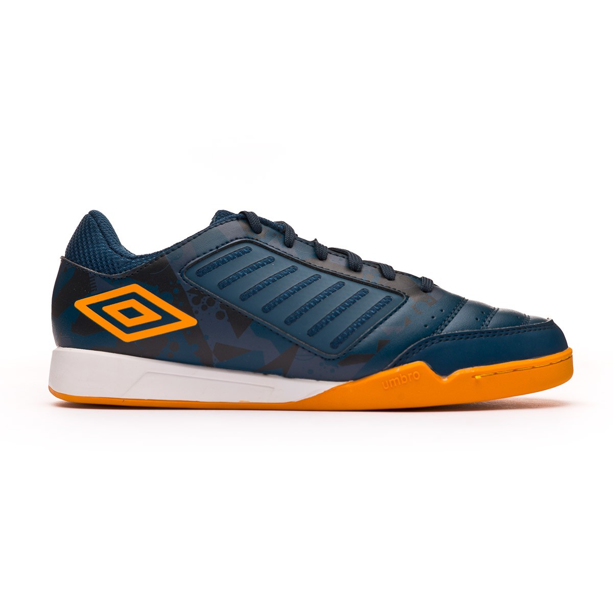 Futsal Boot Umbro Chaleira Liga IC Navy Gold Football 