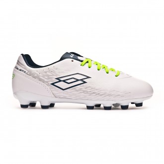 Chuteira Lotto Solista 700 FG Crianças White-Blue city