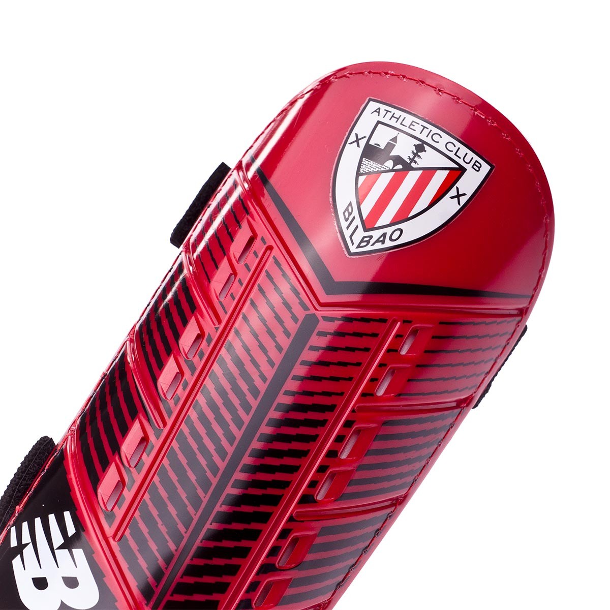 Espinillera New Balance AC Bilbao 2018 2019 Niño Red Black Tienda Fútbol Solution | Chándal paseo Athletic Club Bilbao