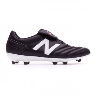 black and white new balance football boots