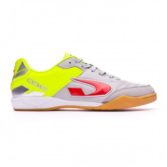 Sapatilha de Futsal Gems Viper FX IN Cinza-Amarelo