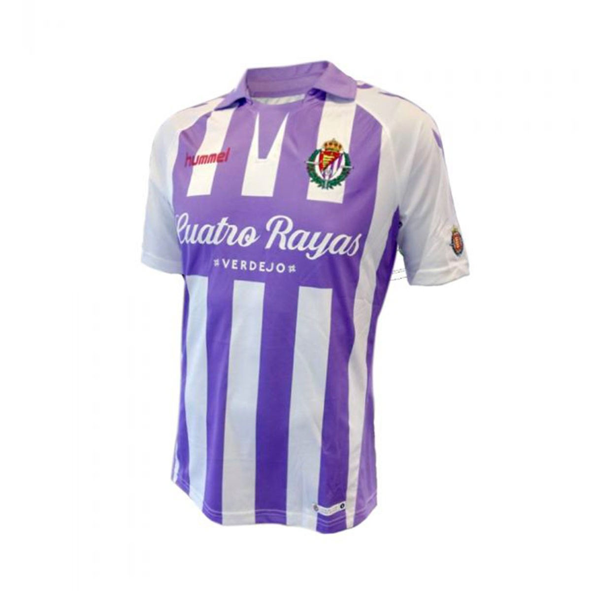 Camiseta Hummel Real Valladolid CF Primera Equipación 2018-2019 Violeta ...