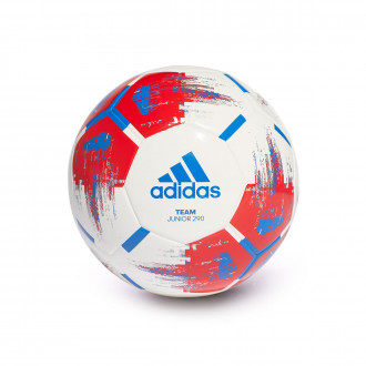 Bola de Futebol adidas Team J290 White-Red-Blue-Silver metallic